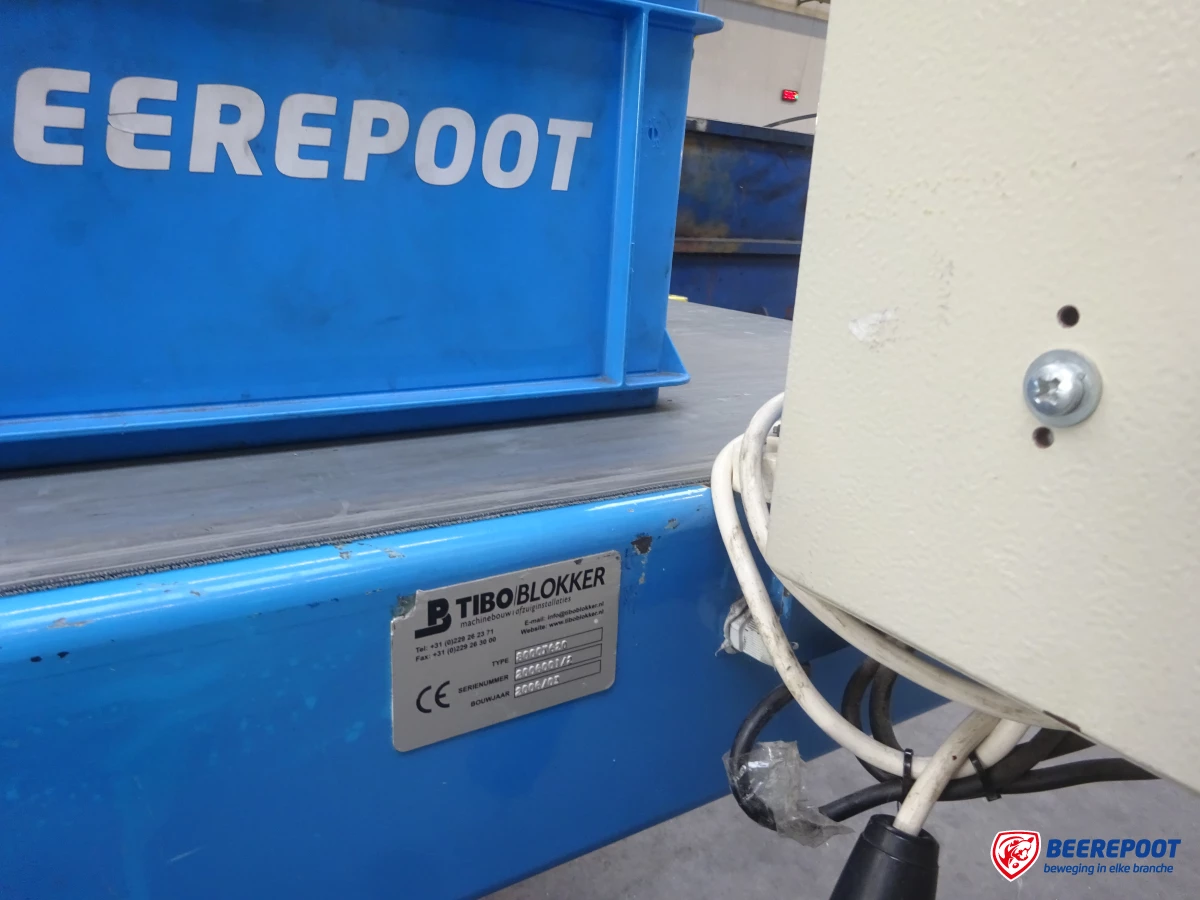 Vlakke transportbanden